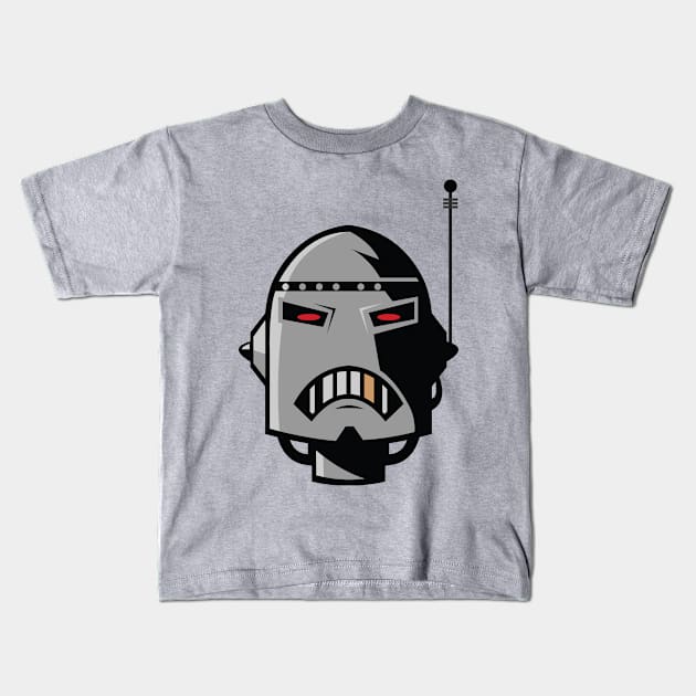 robot love Kids T-Shirt by machinegunpunker